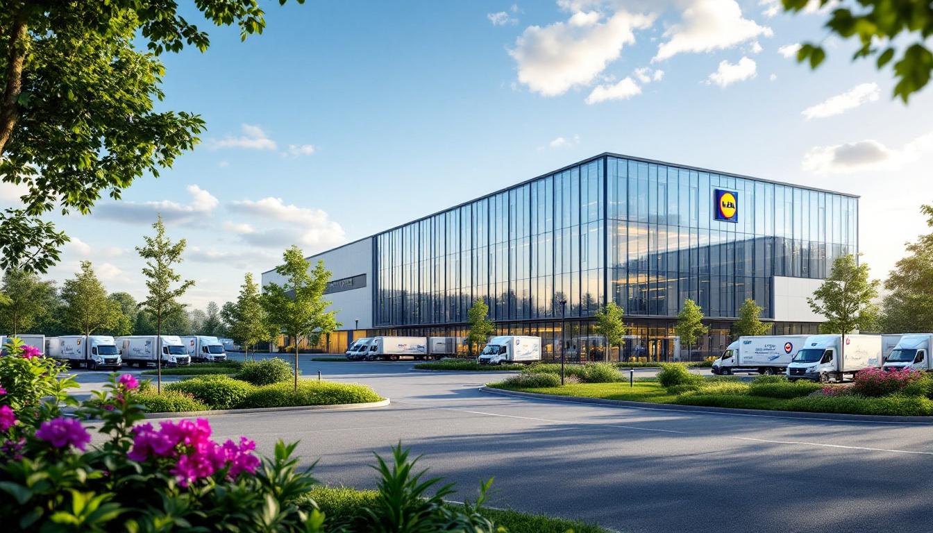 Entrepôts Lidl : quelle surface et implantation en France